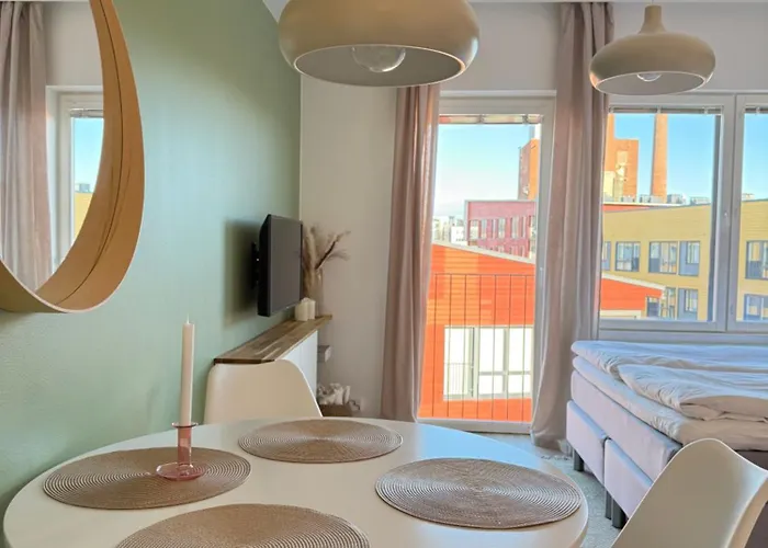 Apartamento Hyvin Varusteltu City-studio Turun Linnan Kupeessa Ja Autopaikka